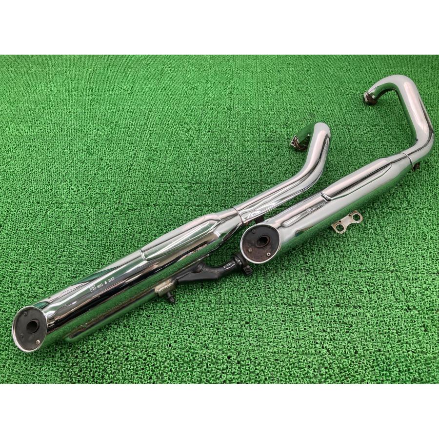 カワサキ バルカン400 マフラー K343 純正 中古 バイク 部品 カワサキ バルカン400 マフラー K343 純正 中古 バイク 部品