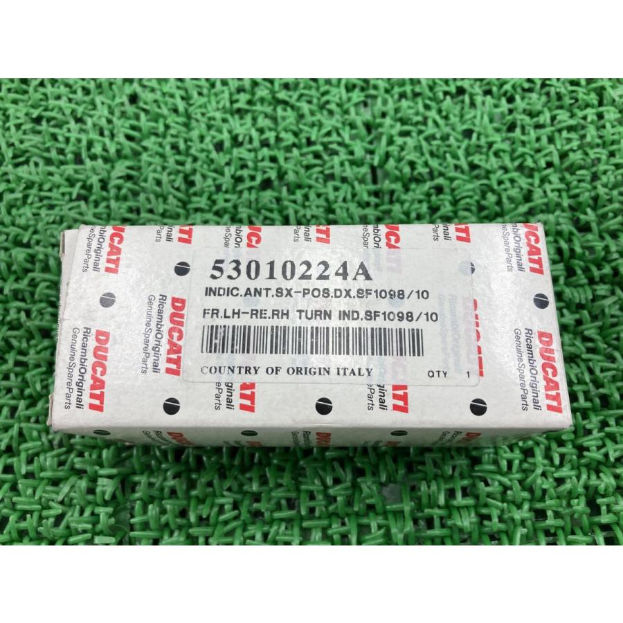 ウインカー 前左or後右 53010224A ドゥカティ 純正 新品 バイク 部品