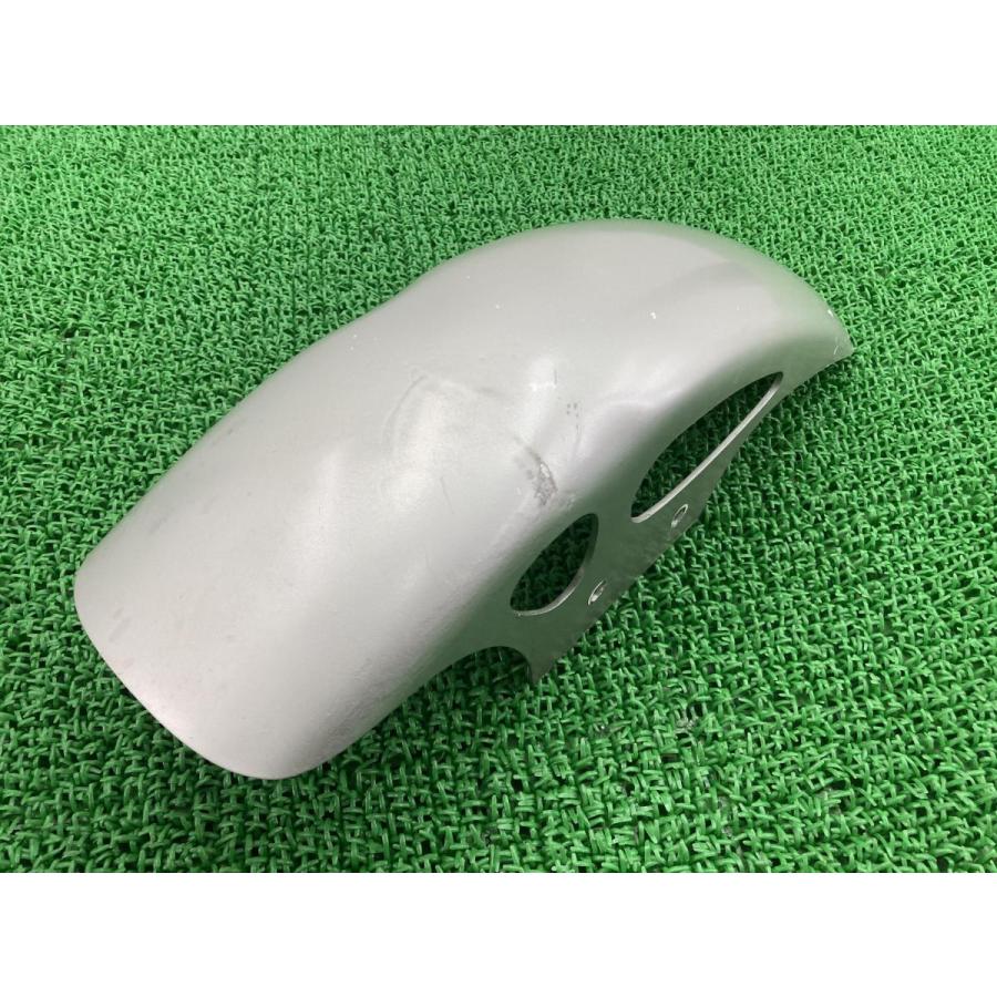 GSX1100Sカタナ フロントフェンダー 銀 社外 中古 バイク 部品 GSX1100Sカタナ フロントフェンダー 銀 社外 中古 バイク 部品