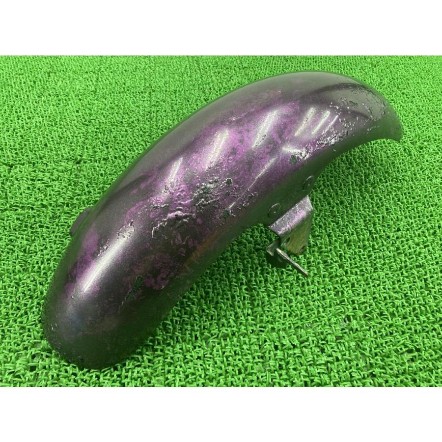 ヤマハ発動機 ドラッグスター400 フロントフェンダー 紫 ヤマハ 純正