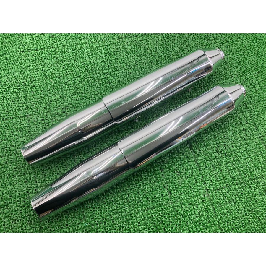 ハーレーFLSTN1580純正マフラーまだまだ使える！ FLSTN1580 サイレンサーマフラー 64960-07/65368-07 ハーレー 純正