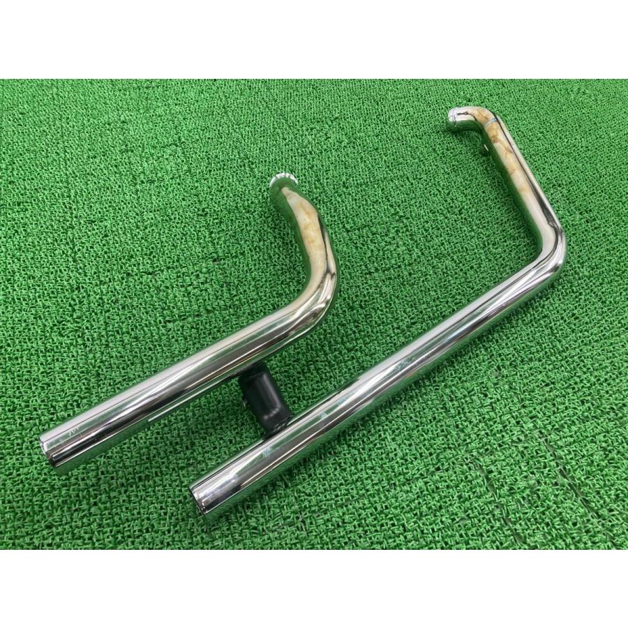 FLSTN1580 エキパイマフラー 65300-07A ハーレー 純正 中古 2010年式