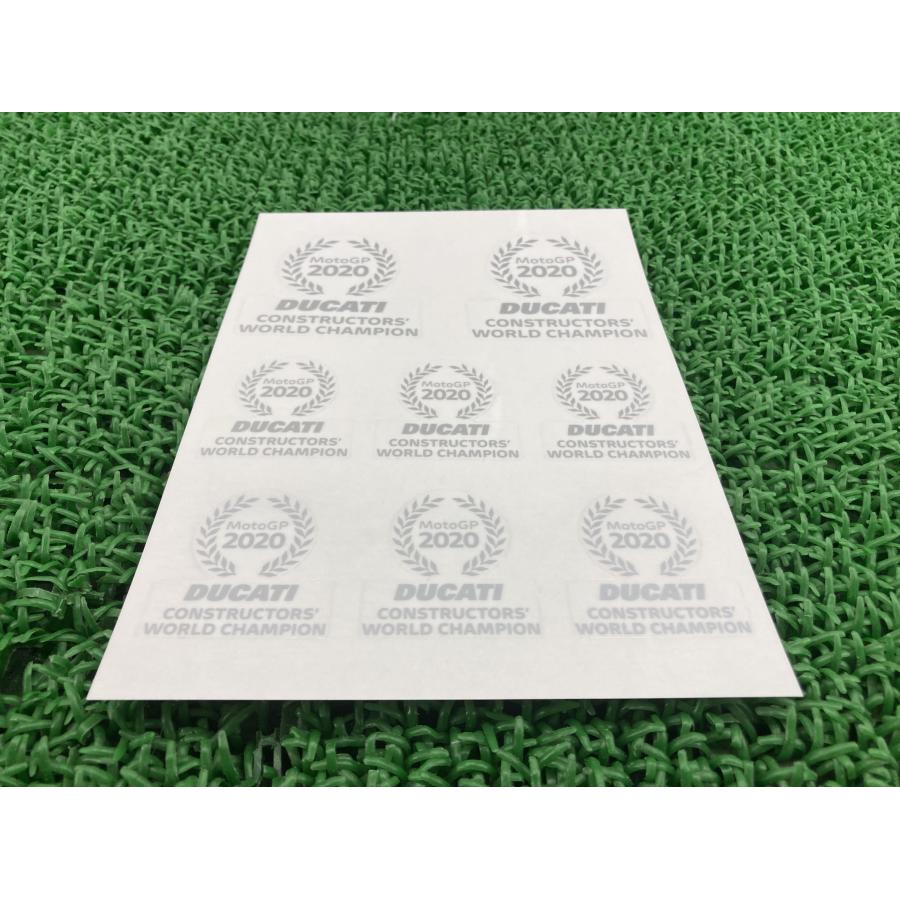 ステッカー ドゥカティ 純正 新品 バイク 部品 未使用 デカール 