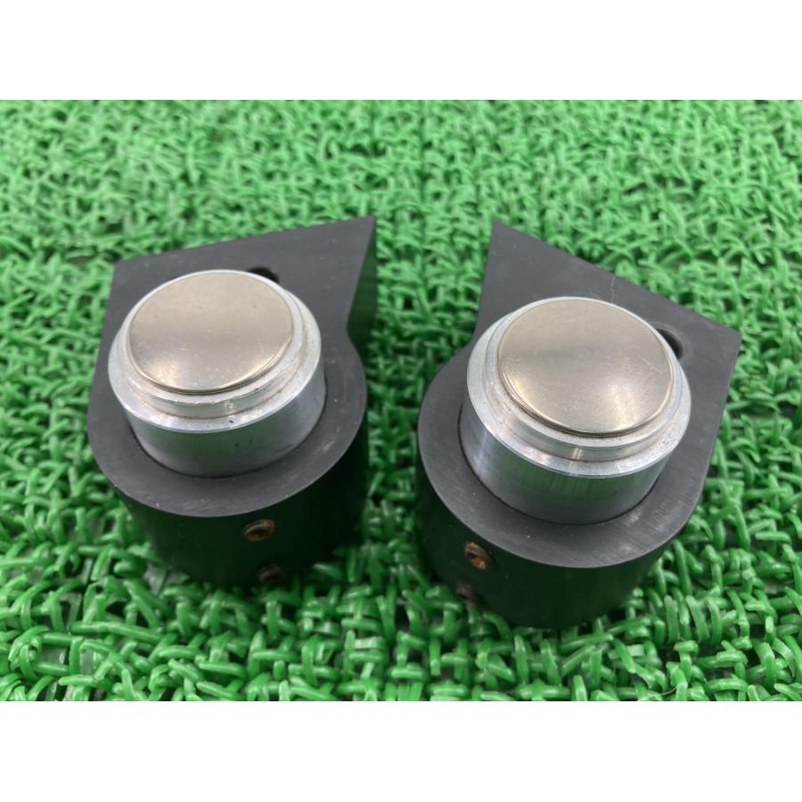 ZZ-R1100 ハンドルアップスペーサー 黒 社外 中古 バイク 部品 約3cm