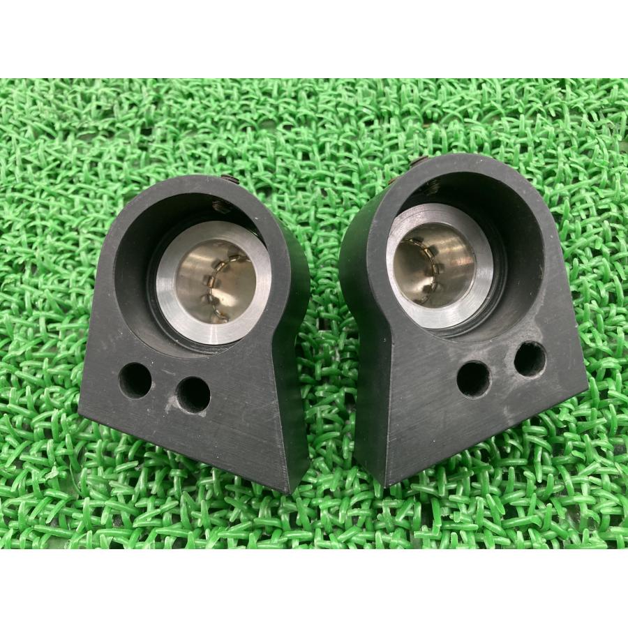 ZZ-R1100 ハンドルアップスペーサー 黒 社外 中古 バイク 部品 約3cm