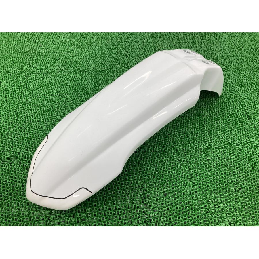 カワサキ（Kawasaki） Dトラッカー125 KLX125 フロントフェンダー 白