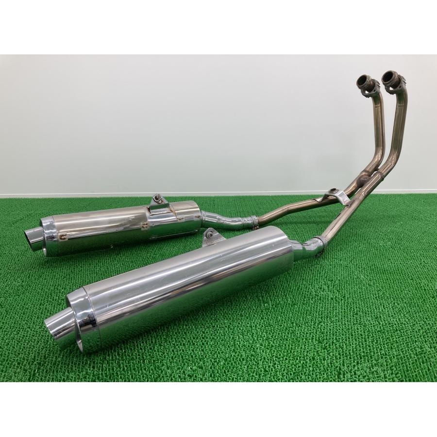 TRX850 マフラー 4NX ヤマハ 純正 中古 バイク 部品 -000*** 希少な 