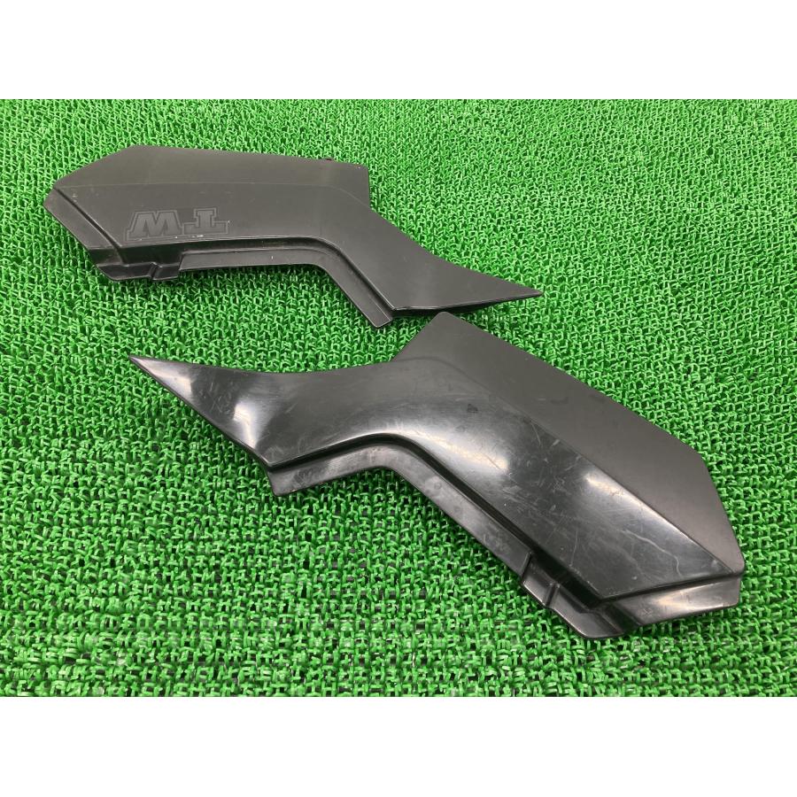 ヤマハ発動機 TW200 TW225 サイドカバー 左右 黒 ヤマハ 純正 中古