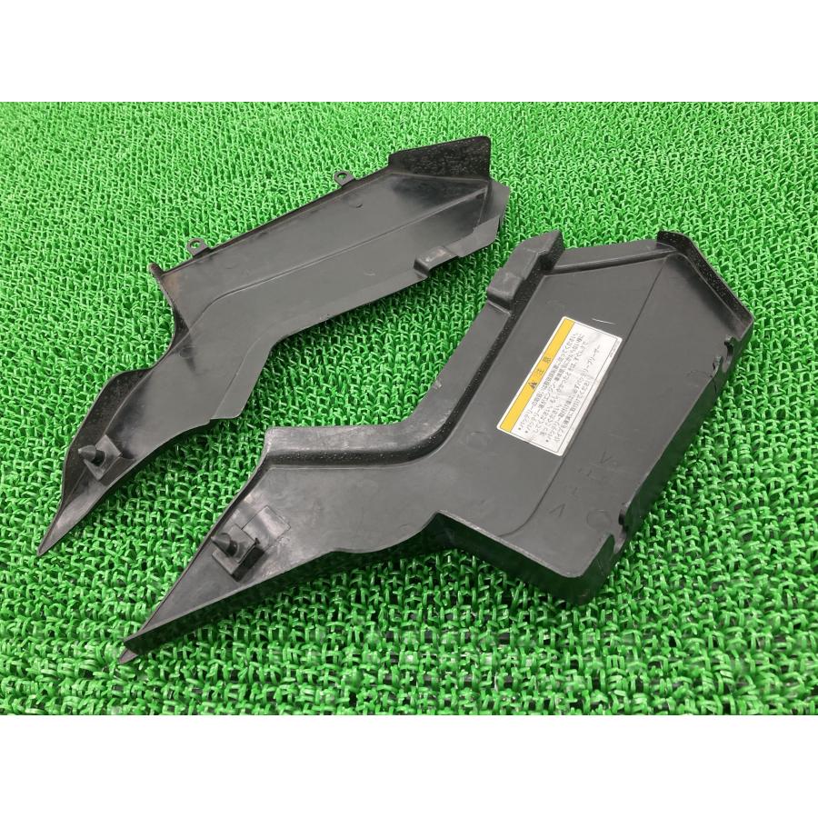 ヤマハ発動機 TW200 TW225 サイドカバー 左右 黒 ヤマハ 純正 中古
