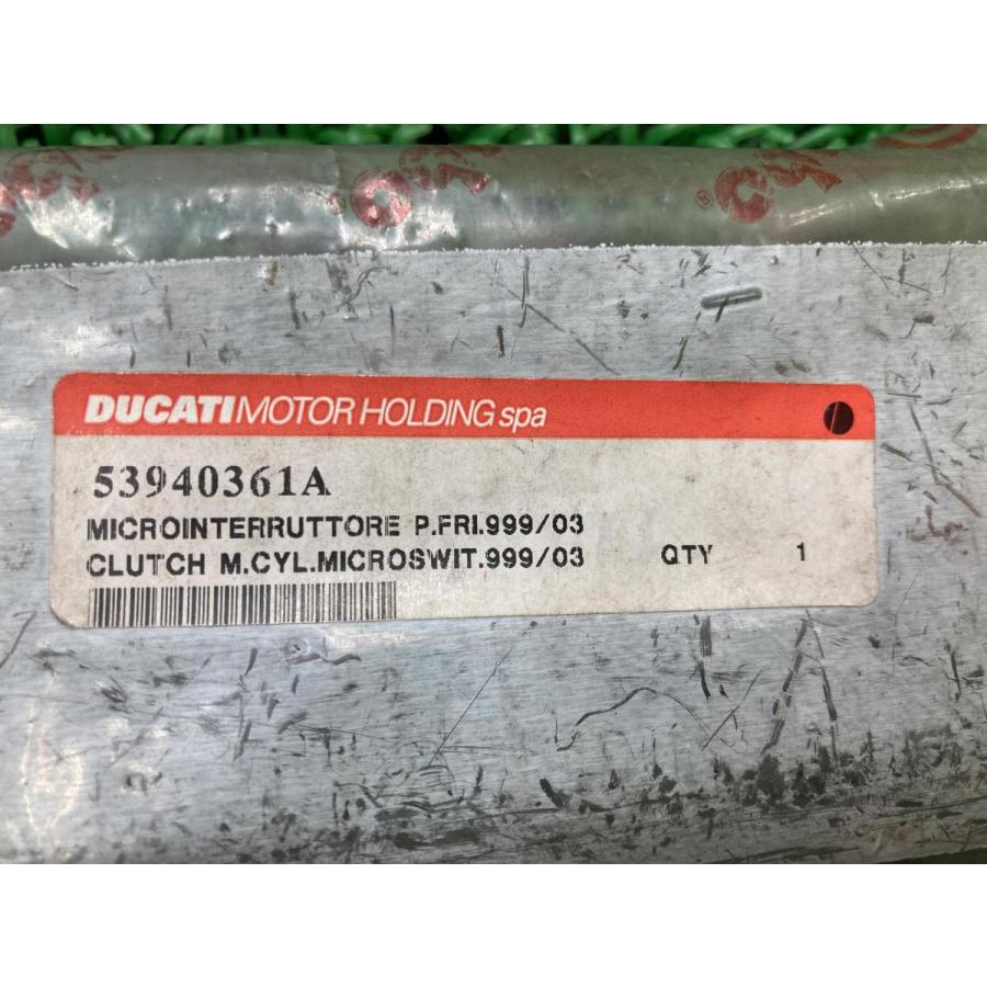 モンスター クラッチスイッチ 53940361A ドゥカティ 純正 新品 未使用