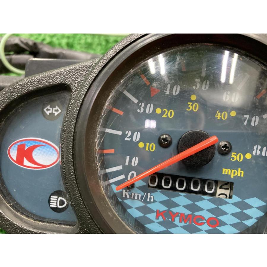 アジリティー50 スピードメーター キムコ 純正 中古 バイク 部品 低