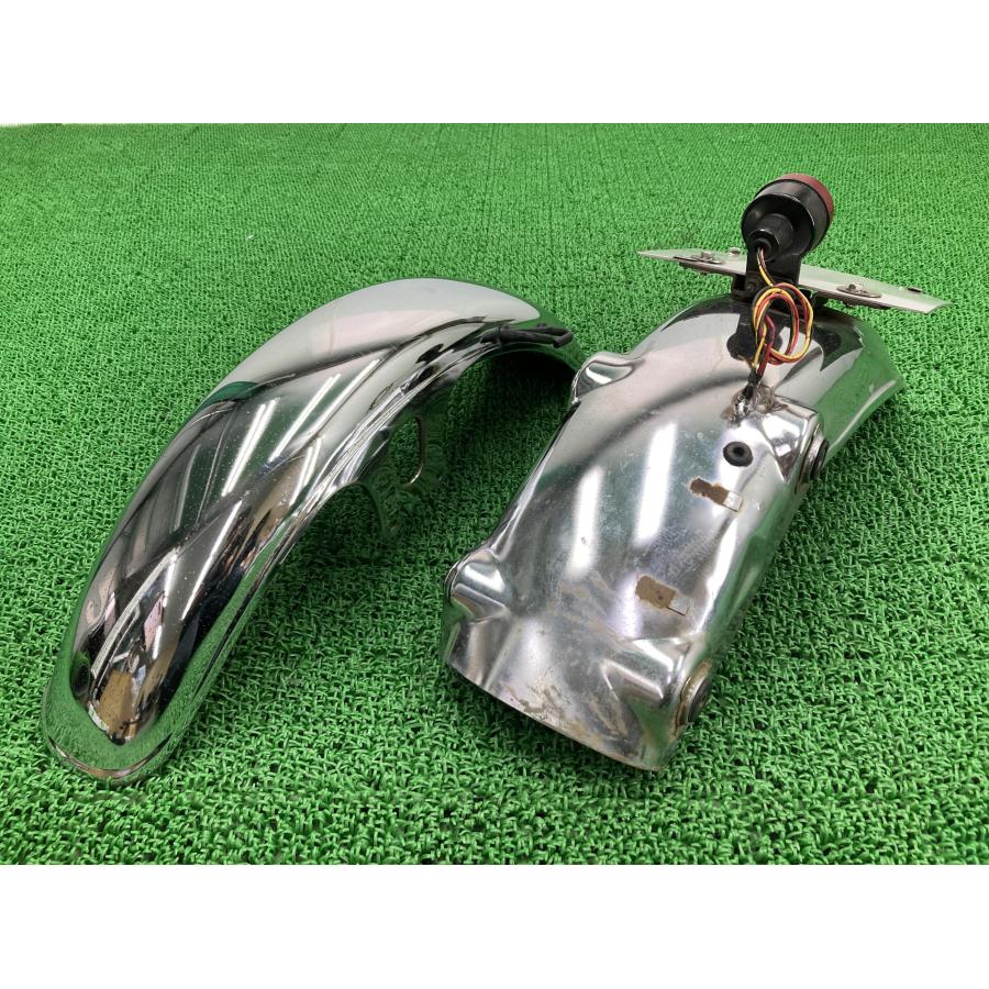 ヤマハ発動機 SR400 フェンダー 前後 ヤマハ 純正 中古 バイク ヤマハ発動機 SR400 フェンダー 前後 ヤマハ 純正 中古 バイク