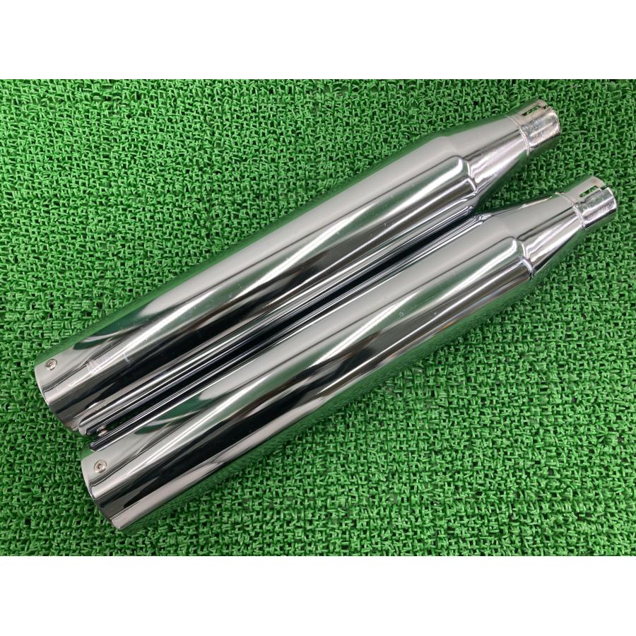 FXSB1580 サイレンサーマフラー 64900172 ハーレー 純正 ソフテイルブレイクアウト 2013～2017年式 クロームメッキ 【中古】 4 FXSB1580 サイレンサーマフラー 64900172 ハーレー 純正 中古