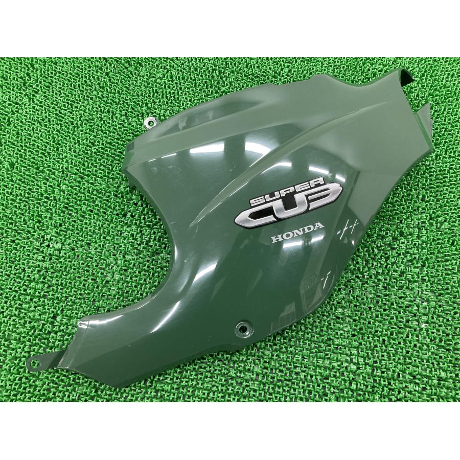 ホンダ（HONDA） スーパーカブ110 サイドカバー 左 緑 純正 中古