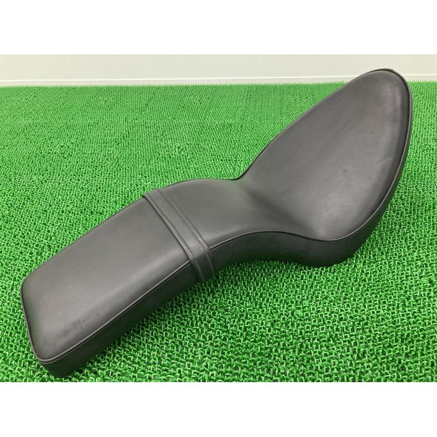スティード400 シート 社外 中古 バイク 部品 スムースコブラシート