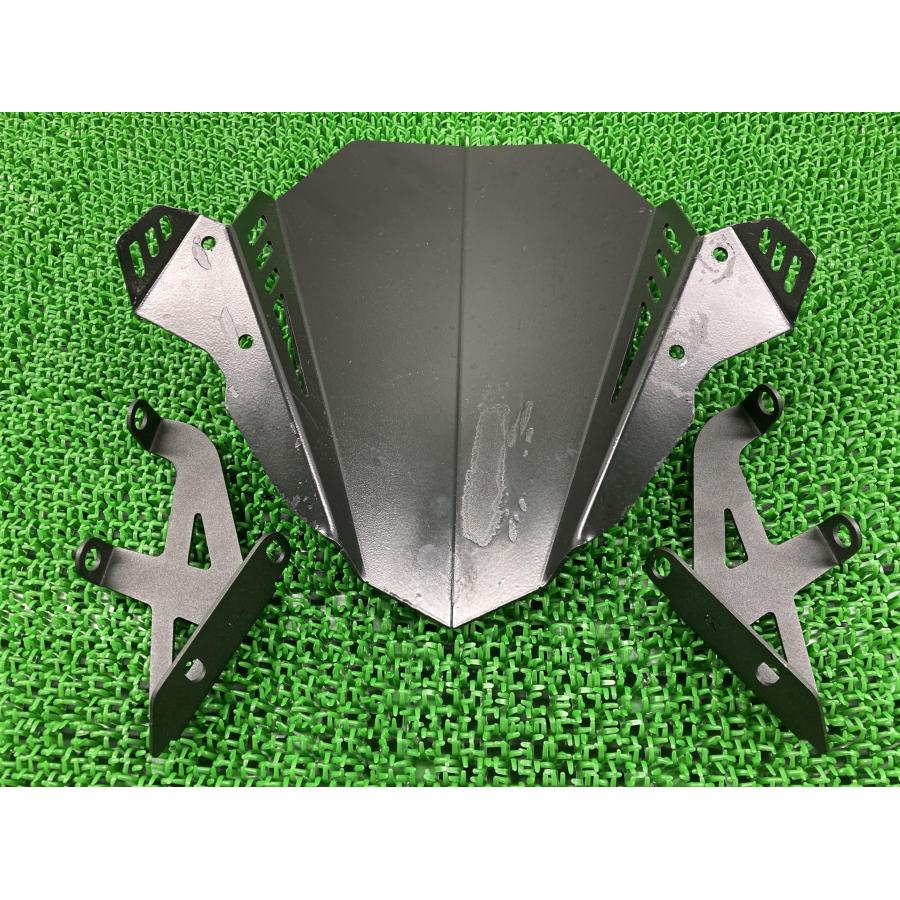 MT-09 スクリーン 社外 中古 バイク 部品 RN52J アルミスクリーン