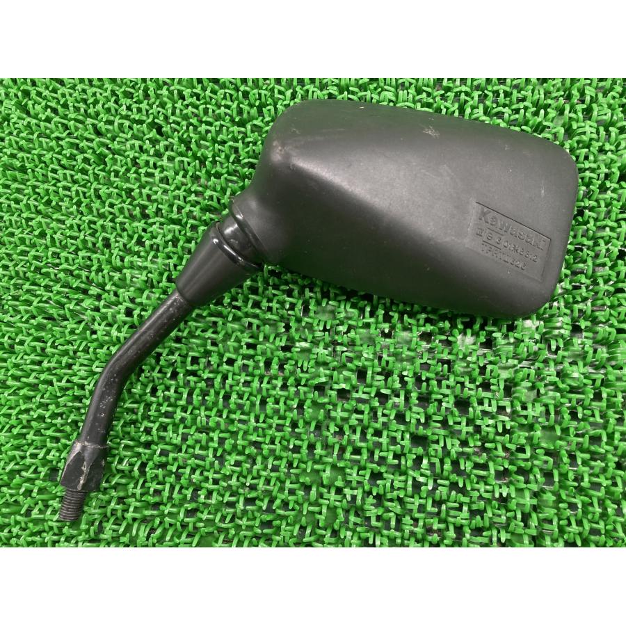 KR250 ミラー 左 018312 カワサキ 純正 バイク 部品 KR250A 正10mm 当時物 割れ欠け無し 品薄 車検 Genuine 【中古】 91 カワサキ（Kawasaki） KR250 ミラー 左 018312 純正 中古 バイク 部品