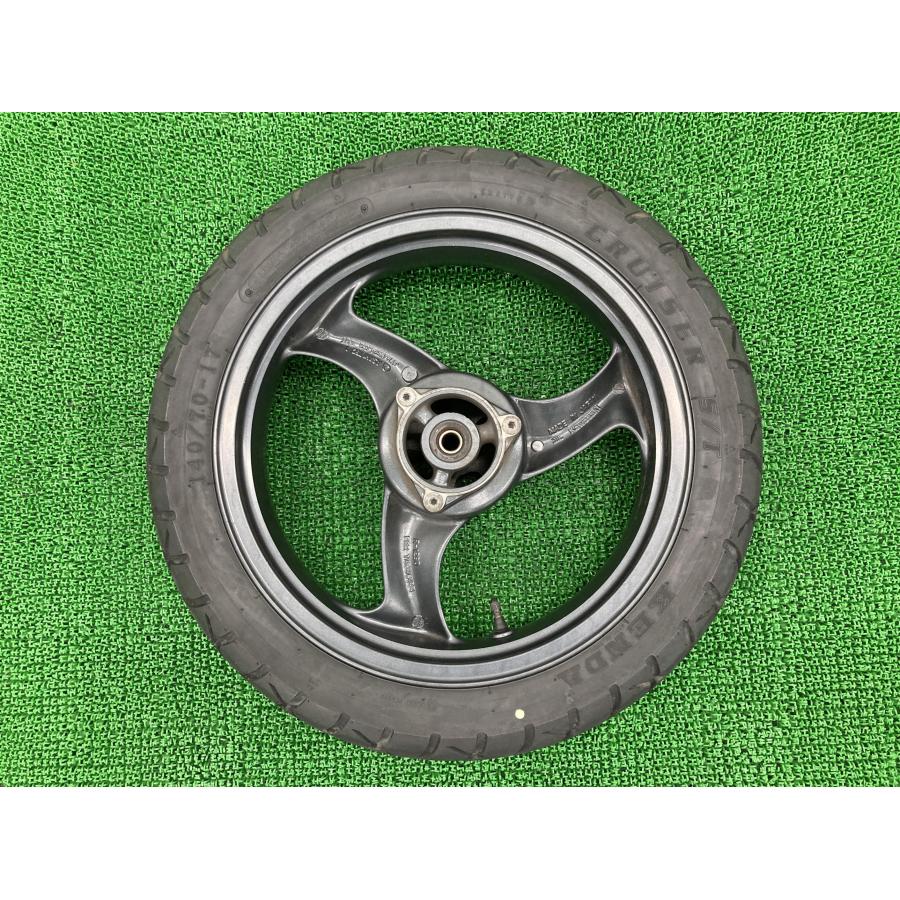 バリオスII リアホイール ガンM 1290 カワサキ 純正 バイク 部品 ZR250B 曲がり無し 品薄 希少品 車検 Genuine 【中古】 80 カワサキ（Kawasaki） バリオスII リアホイール ガンM 1290 純正 中古