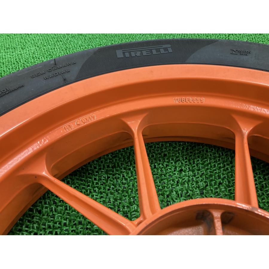 RC390 リアホイール VBKJYJ407HC269*** KTM 純正 中古 バイク 部品