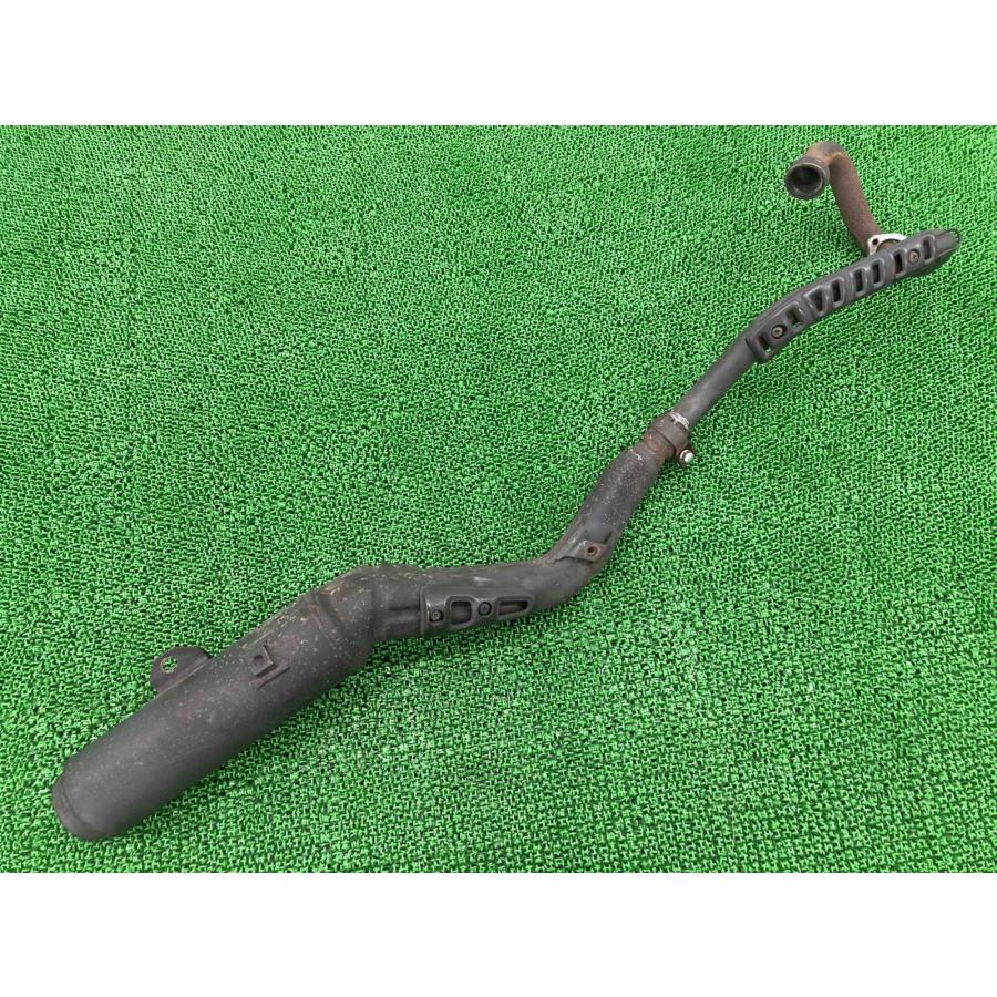 TW200 マフラー 5LB ヤマハ 純正 中古 バイク 部品 DG07J コケキズ無し 品薄 希少品 フルエキ 車検 Genuine dR YAMAHA（ヤマハ） TW200 マフラー 5LB 純正 中古 バイク 部品 DG07J