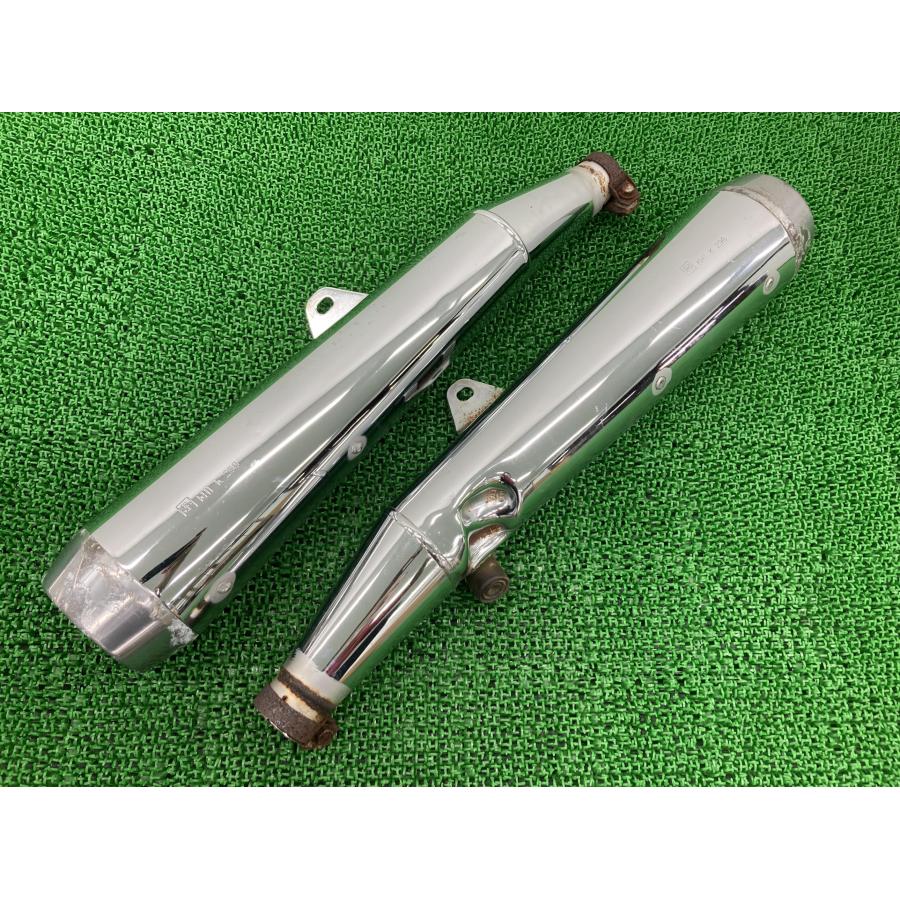 30マフラー カワサキ（Kawasaki） ゼファー1100 サイレンサーマフラー 左右 K296