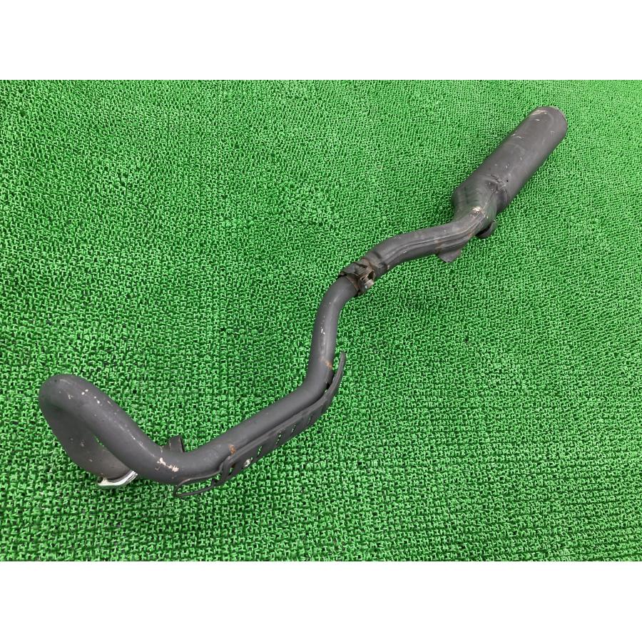 TW200 マフラー 5LB ヤマハ 純正 中古 バイク 部品 DG07J コケキズなし 品薄 希少品 ノーマル 車検 Genuine 44の画像