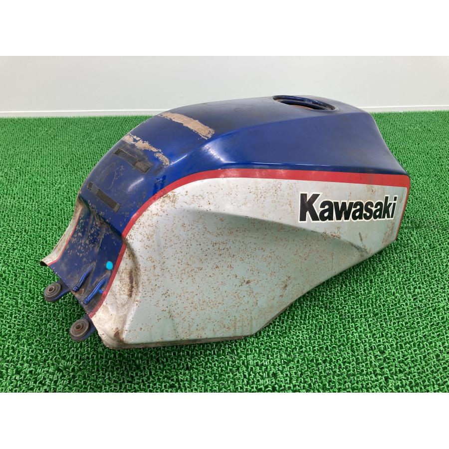 カワサキ GPZ900R タンク 青M 純正 中古 バイク 部品 ZX900A A1 カワサキ GPZ900R タンク 青M 純正 中古 バイク 部品 ZX900A A1