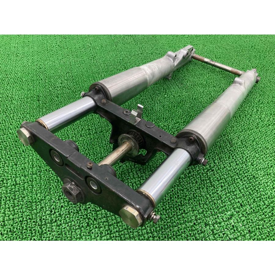 FLH1200 フロントフォーク 56120-60 ハーレー 純正 中古 バイク 部品 トップブリッジ刻印 72-84年 ディスクブレーキ ショベル 曲がり無し yQ