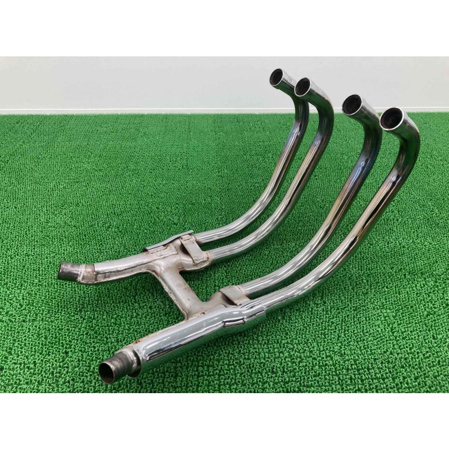 ゼファー750 エキパイマフラー M043 カワサキ 純正 中古 ZR750C コンディション良好 コケキズ無し 腹打ち無し 凹み無し Ri カワサキ（Kawasaki） ゼファー750 エキパイマフラー M043 純正 中古
