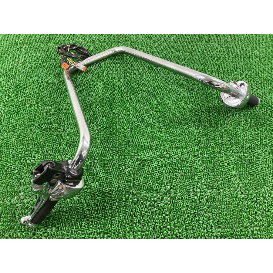 FLSTC1340 ハンドル 社外 バイク 部品 760mm 18インチ クロームスイッチ 配線中通し 曲がり無し 品薄 【中古】 21 FLSTC1340 ハンドル 社外 中古 バイク 部品 760mm 18インチ クローム