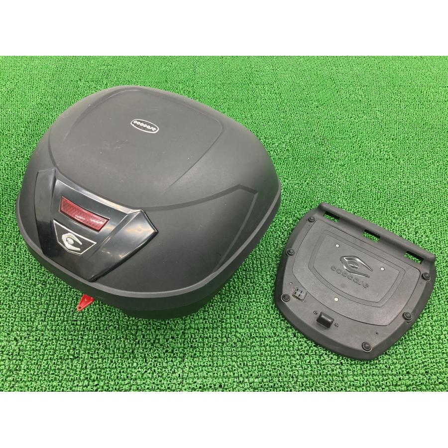 COOCASE製 トップケース 社外 中古 バイク 部品 S40 URBANBASIC リアボックス 鍵 ベース付き 40L 62 COOCASE製 トップケース 社外 中古 バイク 部品 S40 URBANBASIC リア