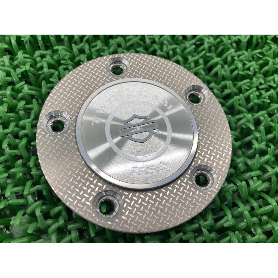 TC96ツインカム タイマーカバー ハーレー 純正 中古 バイク 部品 5穴 