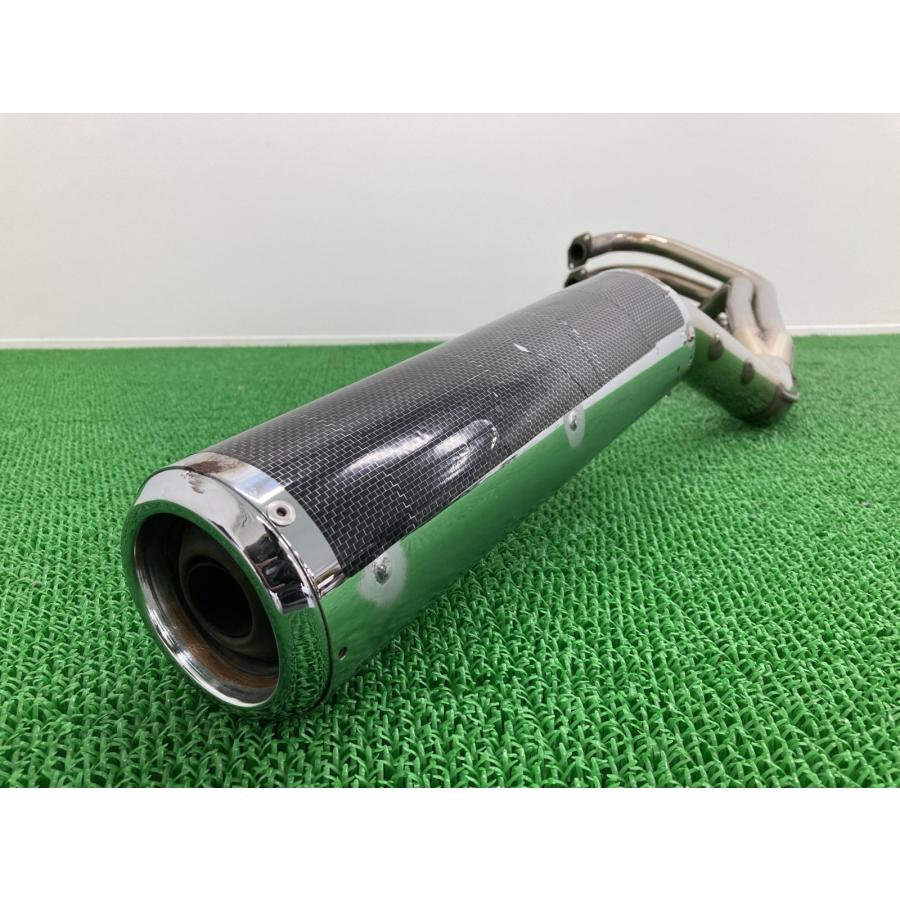 バリオスII マフラー カワサキ 純正 中古 バイク 部品 ZR250B BALIUSII 前期 カスタム素材に 品薄 希少品 車検 Genuine lYの画像