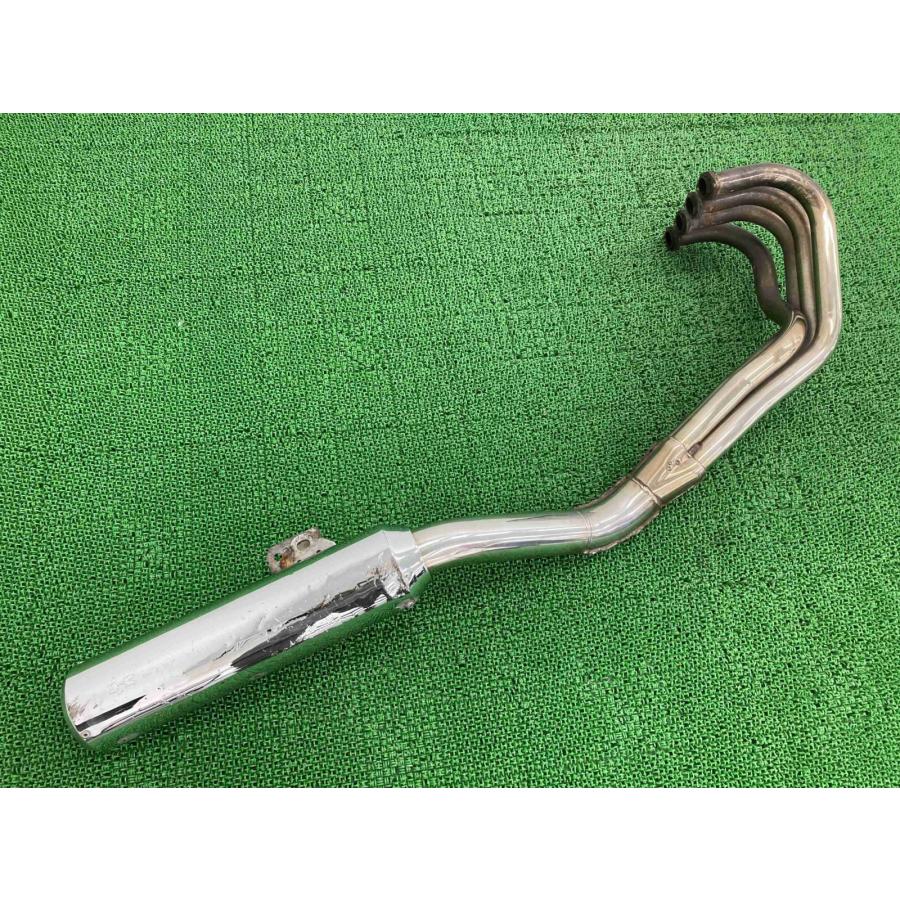 バリオスII マフラー K367 カワサキ 純正 中古 バイク 部品 ZR250B BALIUSII 前期 カスタム素材に 車検 Genuine Ow カワサキ（Kawasaki） バリオスII マフラー K367 純正 中古 バイク