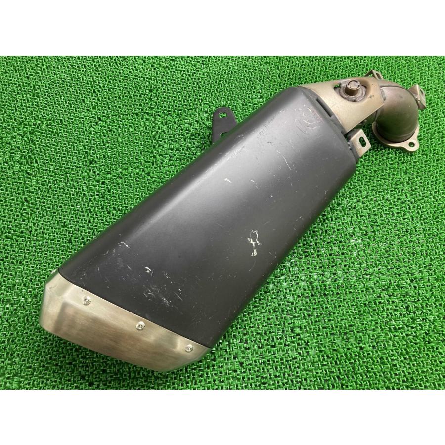 カポノルド1200 サイレンサーマフラー ZD41078 アプリリア 純正 中古 バイク 部品 CAPONORD1200 コケキズ無し 品薄 希少品 Ez aprilia（アプリリア） カポノルド1200 サイレンサーマフラー ZD41078