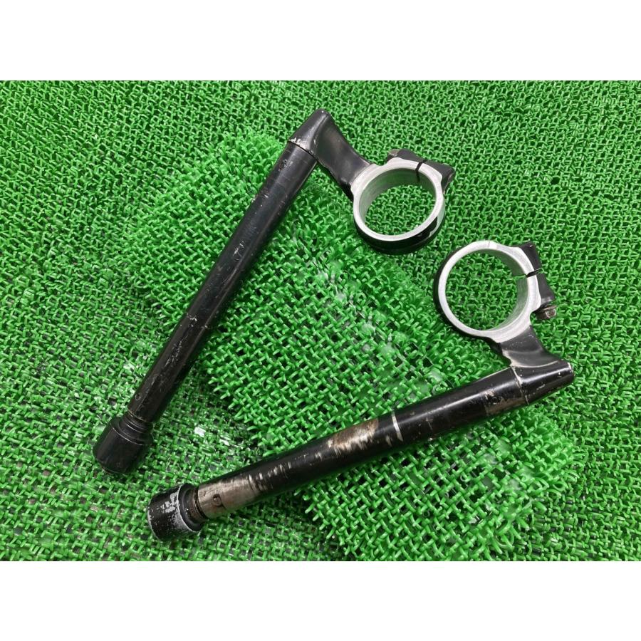 CBR954RR セパレートハンドル 左右 ホンダ 純正 中古 バイク 部品 SC50 50φ バーエンド 曲がり無し 品薄 希少品 車検 Genuine hC ホンダ（HONDA） CBR954RR セパレートハンドル 左右 純正 中古 バイク