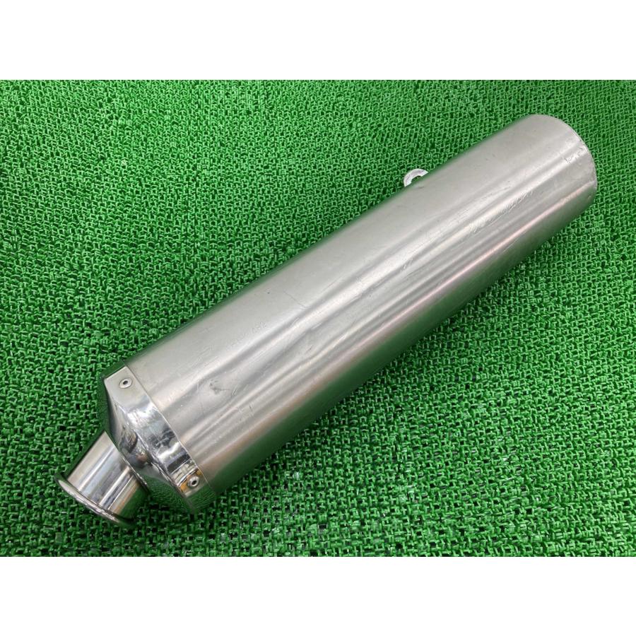 ZRX400 サイレンサーマフラー K482 カワサキ 純正 中古 バイク 部品 ZR400E 04-08年 後期 機能的問題なし 品薄 車検 Genuine jY カワサキ（Kawasaki） ZRX400 サイレンサーマフラー K482 純正 中古