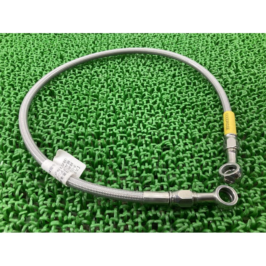 アクティブ製XJR1200 リアブレーキホース 社外 バイク 部品 4KG 94年～97年 540mm ステンメッシュ グッドリッジ 極上品 【中古】 6 アクティブ製XJR1200 リアブレーキホース 社外 中古 バイク 部品 4KG