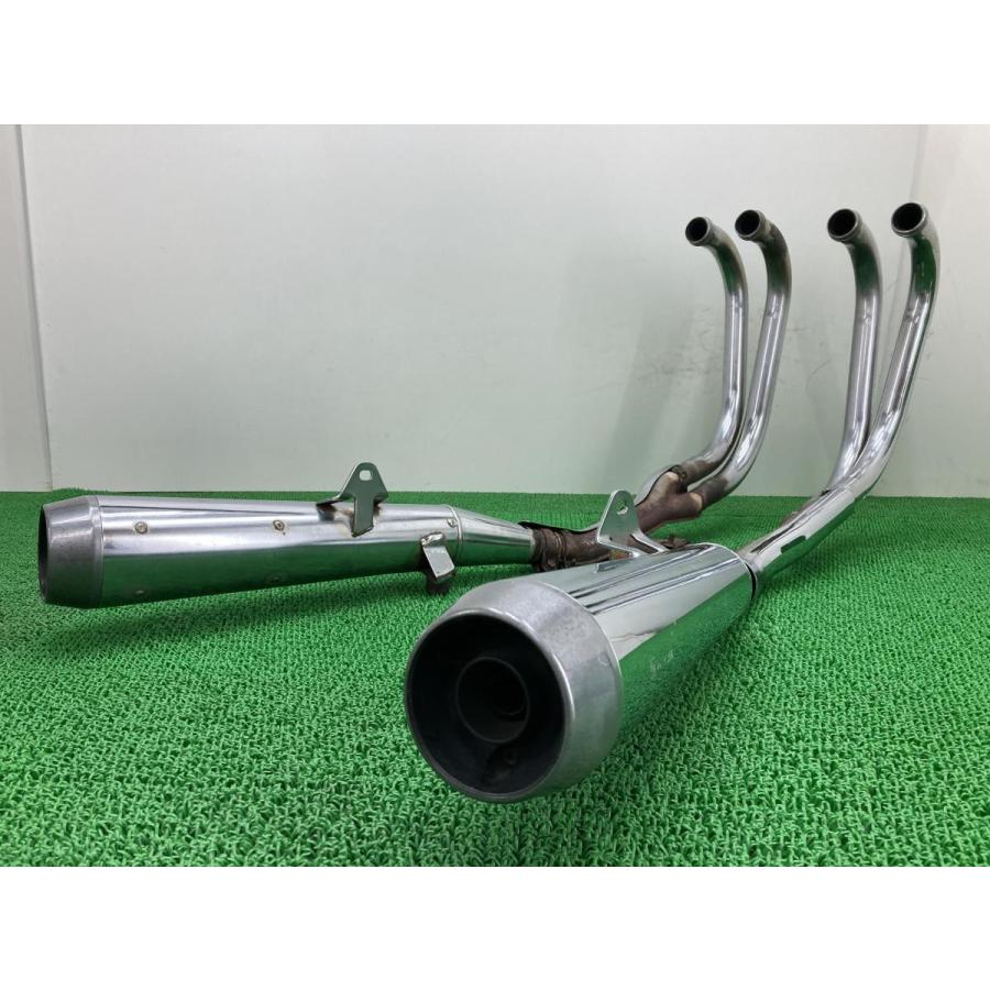 ゼファー1100 マフラー K296 カワサキ 純正 中古 バイク 部品 ZR1100A ZRT10A フルエキ 機能的問題なし 品薄 車検 Genuine 64