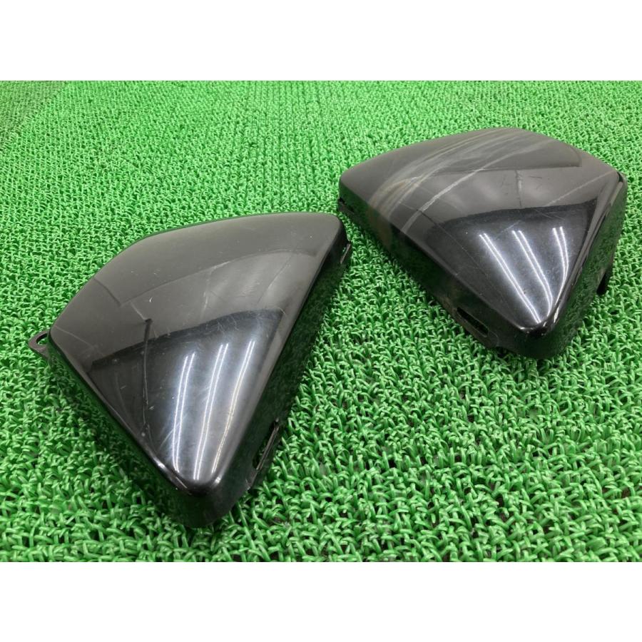 SR 純正サイドカバー中古品 ヤマハ発動機 SR400 サイドカバー 左右 黒 ヤマハ 純正 中古 バイク