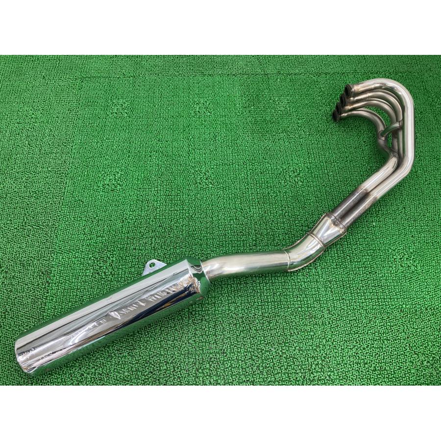 バリオスII マフラー K406 カワサキ 純正 バイク 部品 ZR250B 後期 BALIUS 機能的問題なし 品薄 車検 Genuine 【中古】 3 カワサキ（Kawasaki） バリオスII マフラー K406 純正 中古 バイク