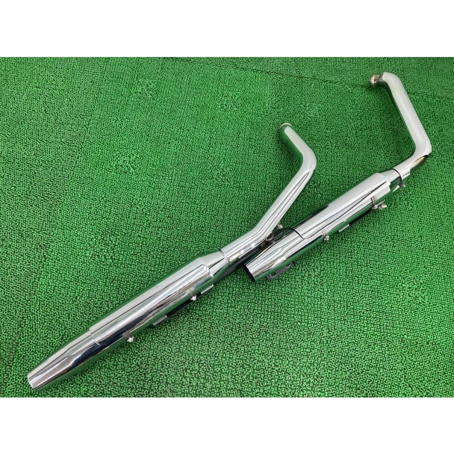クロームワークス製ハーレーFLSTC1580 マフラー 65600031/65600035