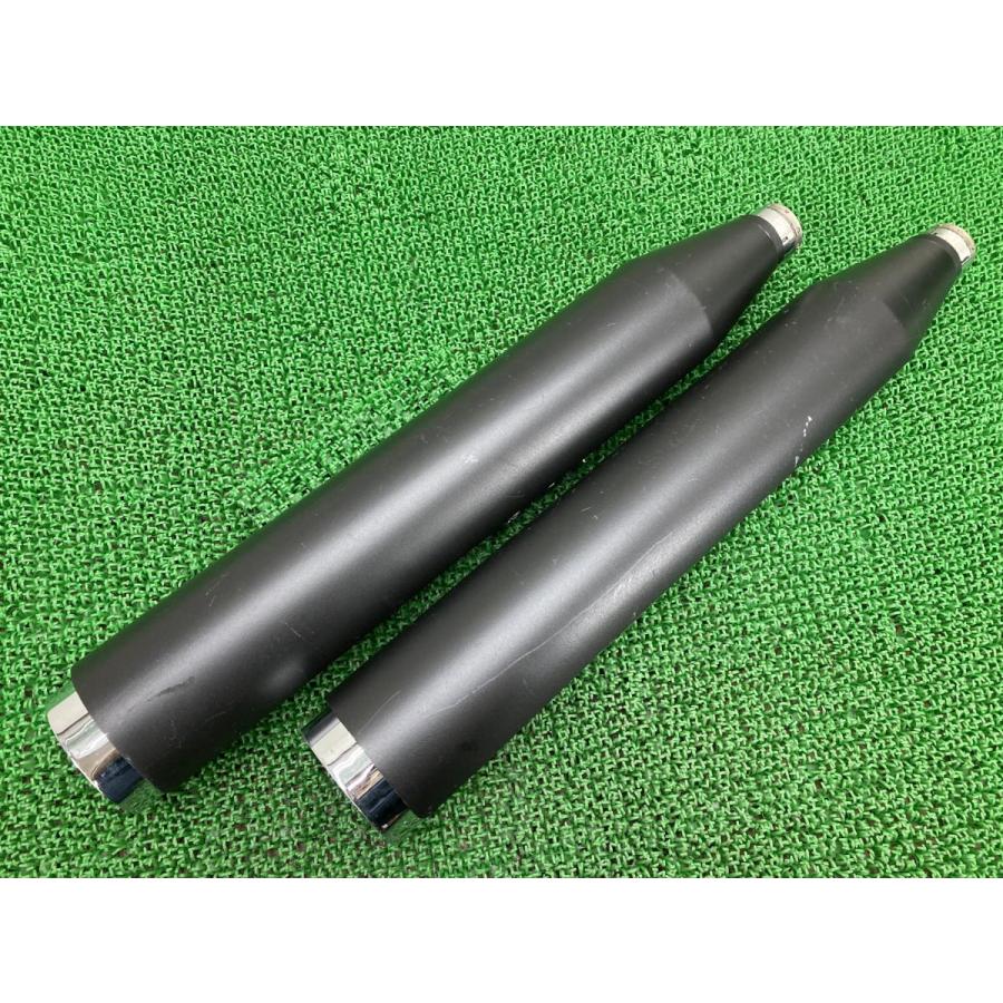 FLFBS1870 サイレンサーマフラー 64900460 ハーレー 純正 中古 バイク 部品 ソフテイル ファットボーイ114 コケキズ無し 車検 Genuine 78