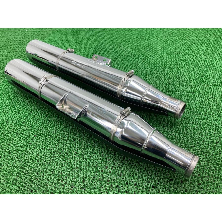 FLFBS1870 サイレンサーマフラー 64900460 ハーレー 純正 中古 バイク 部品 ソフテイル ファットボーイ114 コケキズ無し 車検 Genuine 78の画像