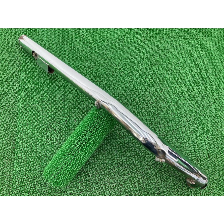 バンス＆ハインズ製ハーレーソフテイル マフラー 前バンク 社外 中古 バイク 部品 00年-06年 スチール ストレートショット カスタム素材に 18_2