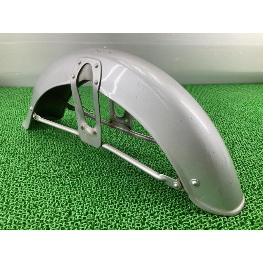 ベンリィ50s フロントフェンダー 銀 ホンダ 純正 中古 バイク 部品 Cd50 修復素材やペイント素材に コケキズ無し 品薄 希少品 ティーエスパーツ 通販 Yahoo ショッピング