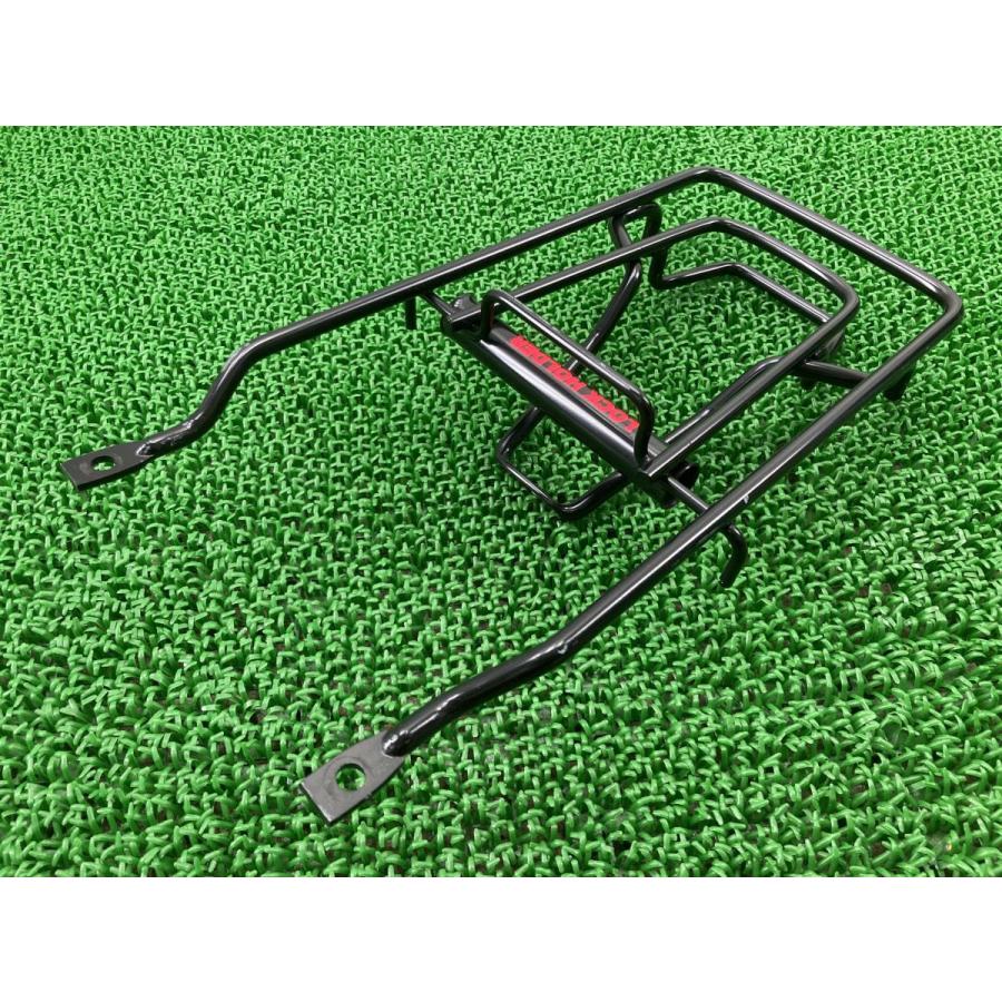 ジョグ リアキャリア ヤマハ 純正 中古 バイク 部品 3YK 3YJ オプション U字ロックホルダー付 リアラック コンディション良好 4の画像