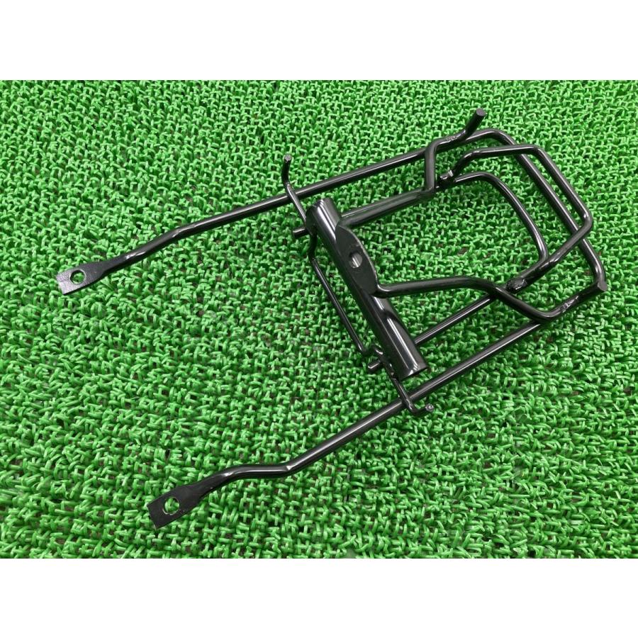 ジョグ リアキャリア ヤマハ 純正 中古 バイク 部品 3YK 3YJ オプション U字ロックホルダー付 リアラック コンディション良好 4の画像