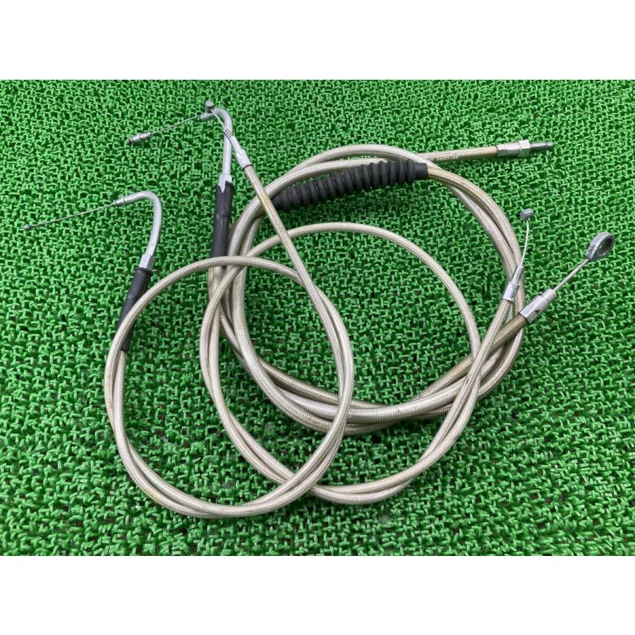 モーションプロ製ハーレーFXDL ワイヤーセット 社外 中古 93〜20FXDL