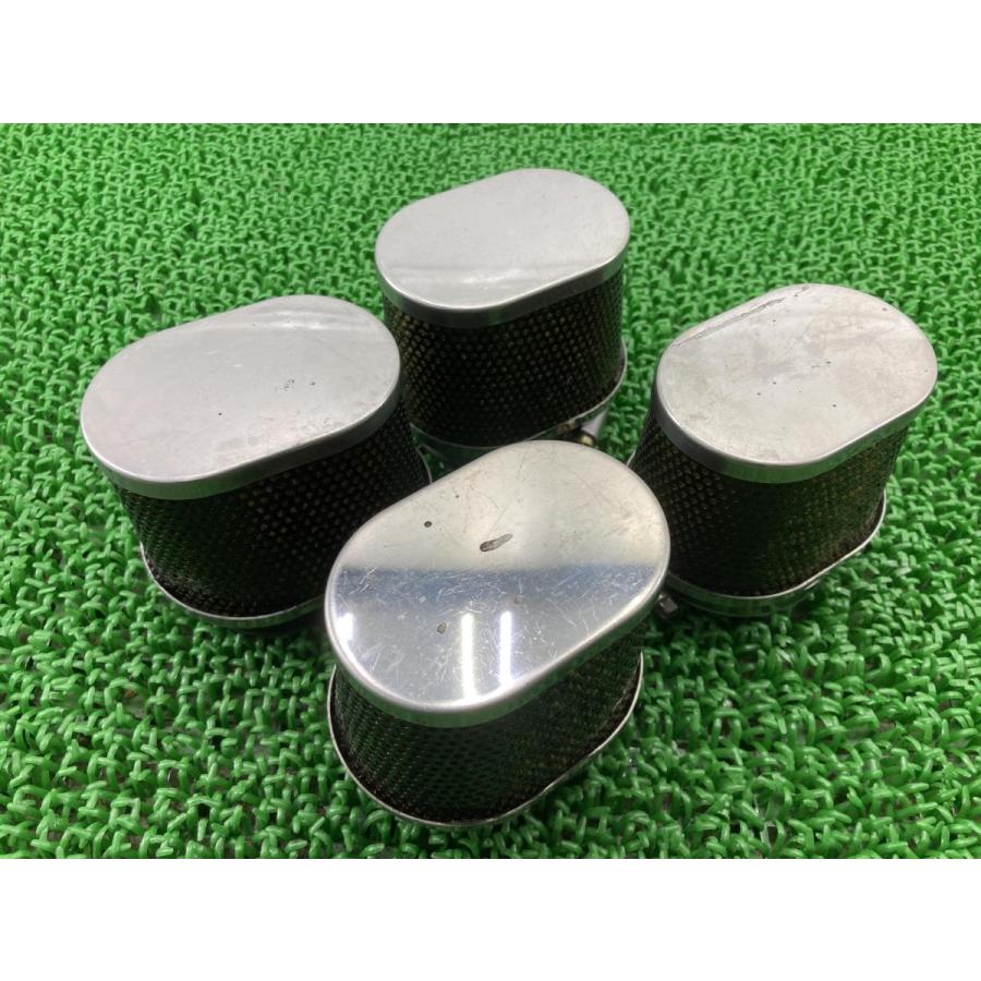 キジマ製CBX400F エアフィルター 社外 中古 バイク 部品 NC07 48φ 4個